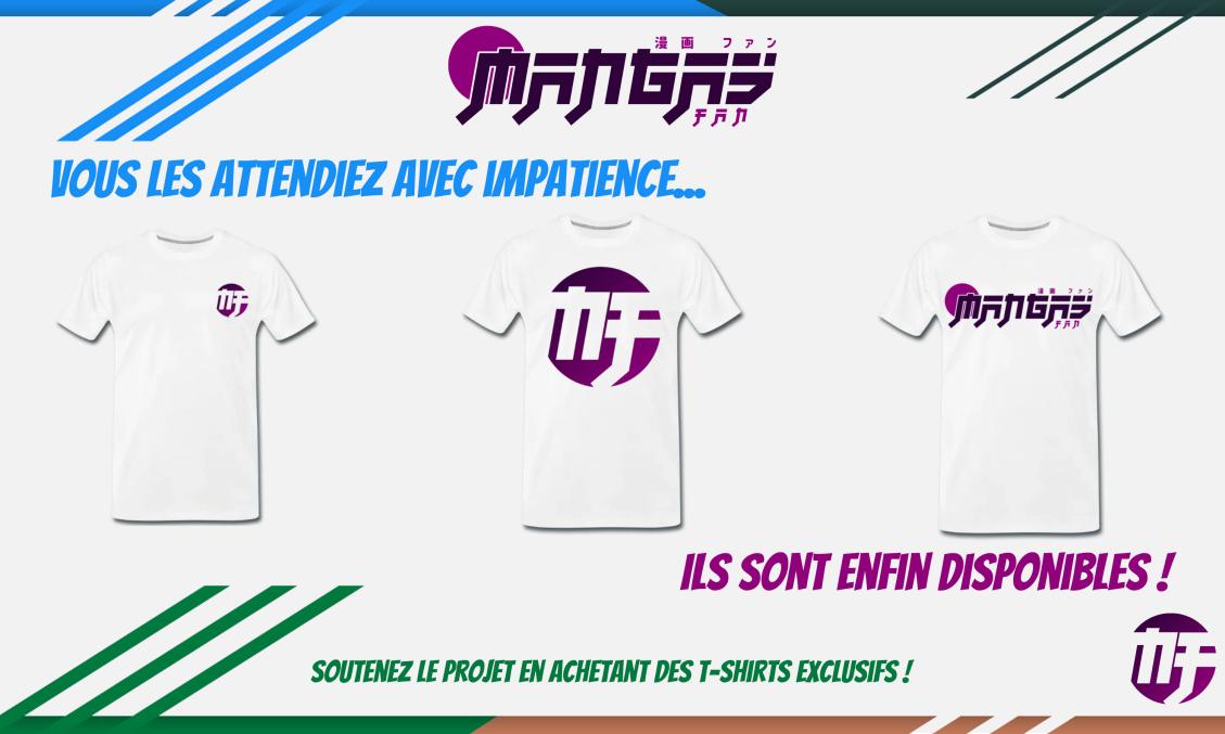 Annonce projet t-shirt - Mangas'Fan